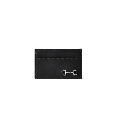 GUCCI CARD CASE WITH HORSEBIT 846952 (11*7cm)